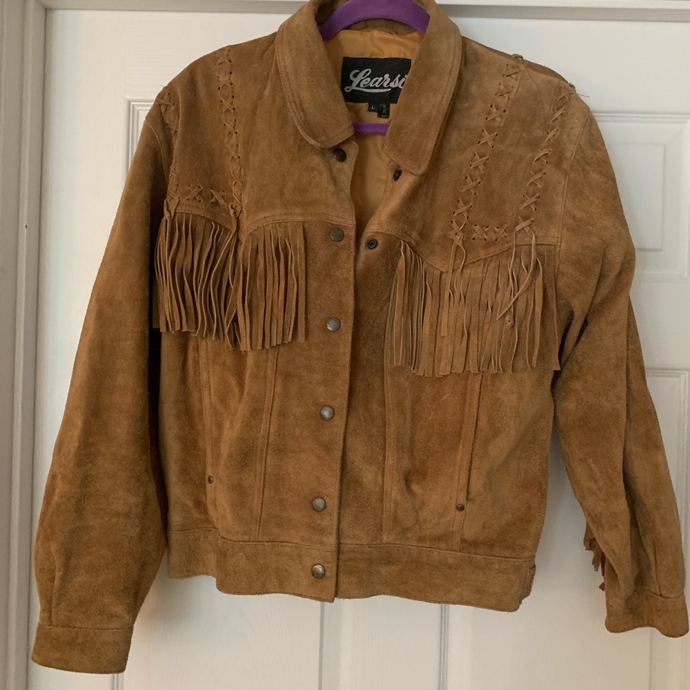 Suede Fringed Jacket